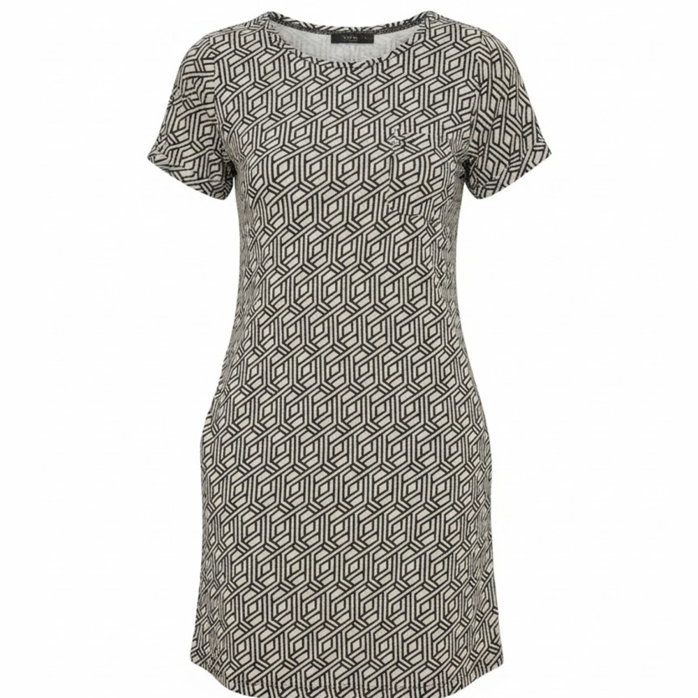 Nicole Miller Geometric Mini Dress - Size XL